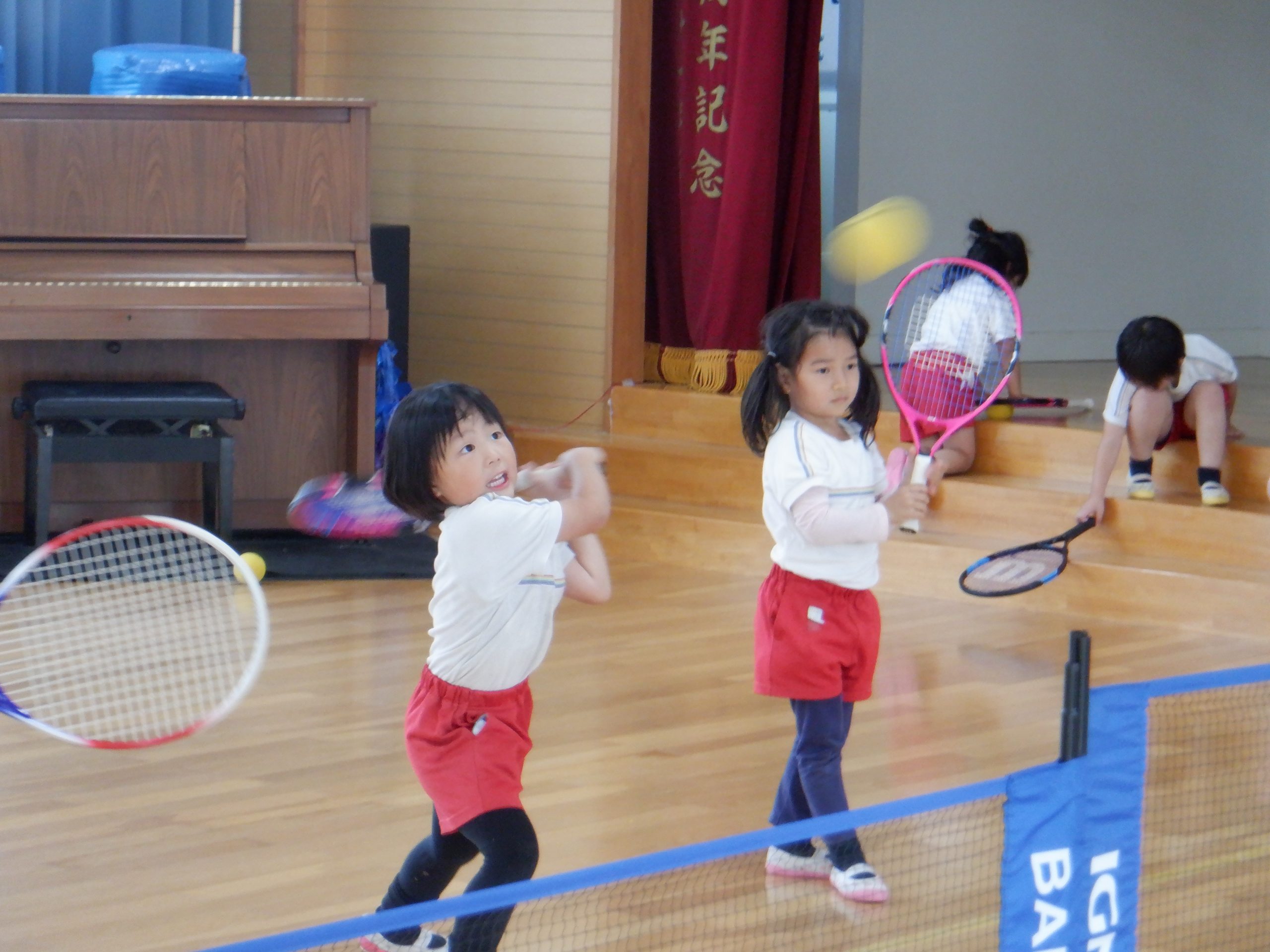 記事：テニス教室の様子(^^)のサムネイル